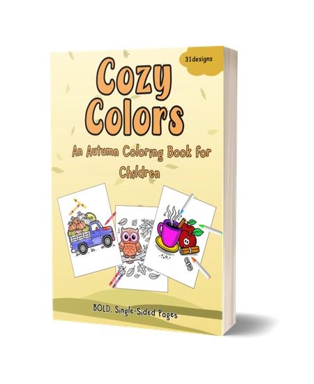 Cozy Colors: An Autumn Coloring Book for Children